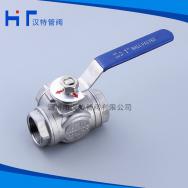 三片式平臺(tái)三通球閥